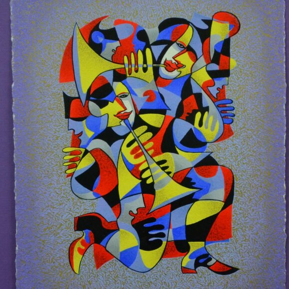 Anatole Krasnyansky Signed Serigraph Numbered 166/350 Framed and Matted Art 2000 - Picture 2 of 7